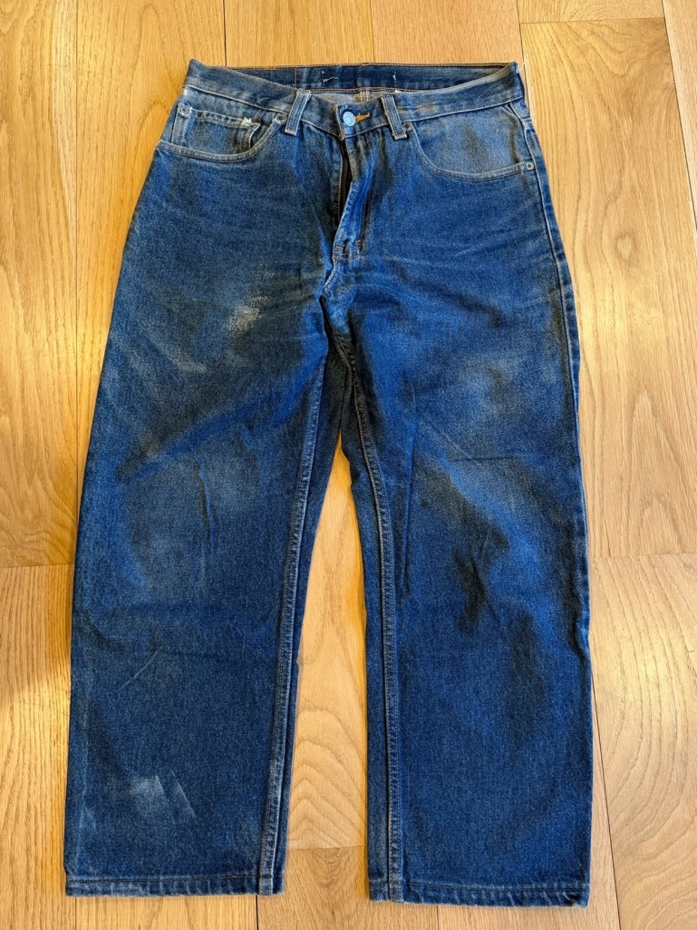 Vintage Levi's Dark Blue Boyfriend Jeans